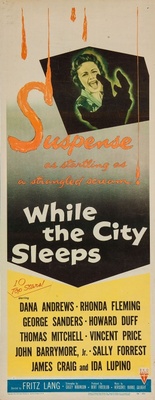 While the City Sleeps movie poster (1956) mug