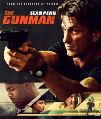 The Gunman movie poster (2015) Mouse Pad MOV_f36f2f3b