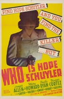 Who Is Hope Schuyler? movie poster (1942) Poster MOV_f3c7b842