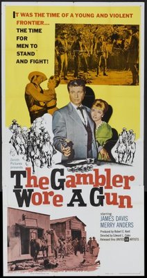 The Gambler Wore a Gun movie poster (1961) tote bag