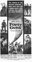 Forty Guns movie poster (1957) t-shirt #MOV_f3e19cfd