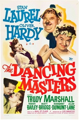 The Dancing Masters movie poster (1943) tote bag