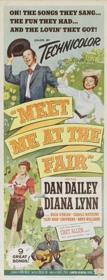 Meet Me at the Fair movie poster (1953) calendar