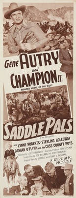 Saddle Pals movie poster (1947) mouse pad