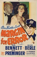 Margin for Error movie poster (1943) t-shirt #MOV_f46be678