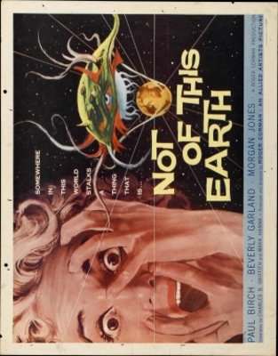 Not of This Earth movie poster (1957) calendar