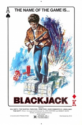 Blackjack movie poster (1978) mouse pad