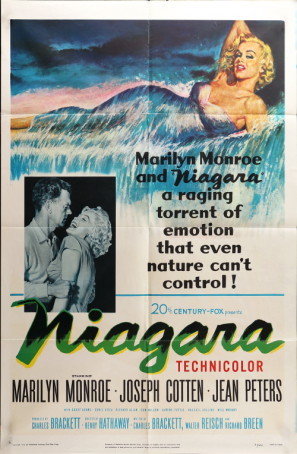 Niagara movie poster (1953) tote bag