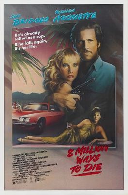 8 Million Ways to Die movie poster (1986) Poster MOV_f5167f68