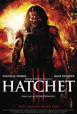 Hatchet III movie poster (2012) poster