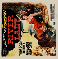 River Lady movie poster (1948) Longsleeve T-shirt #1256329