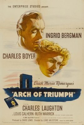 Arch of Triumph movie poster (1948) calendar