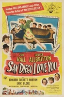 San Diego I Love You movie poster (1944) Sweatshirt #1077066