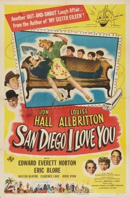 San Diego I Love You movie poster (1944) poster