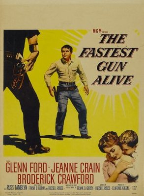 The Fastest Gun Alive movie poster (1956) tote bag