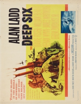 The Deep Six movie poster (1958) calendar