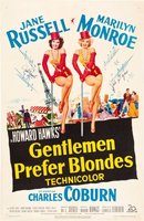 Gentlemen Prefer Blondes movie poster (1953) Longsleeve T-shirt #698555