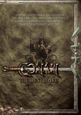 Conan The Destroyer movie poster (1984) poster