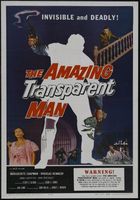 The Amazing Transparent Man movie poster (1960) hoodie #667885