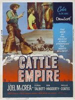 Cattle Empire movie poster (1958) Longsleeve T-shirt #667371