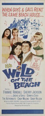 Wild on the Beach movie poster (1965) mouse pad