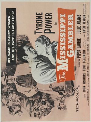 The Mississippi Gambler movie poster (1953) Longsleeve T-shirt