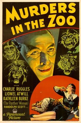 Murders in the Zoo movie poster (1933) calendar