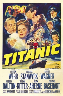 Titanic movie poster (1953) mouse pad