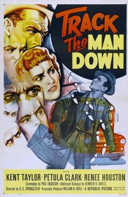 Track the Man Down movie poster (1955) poster