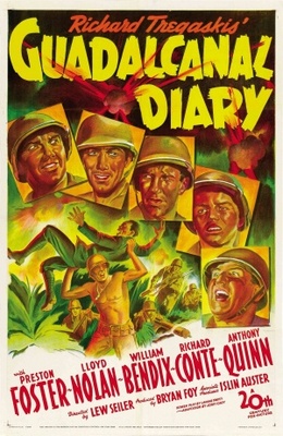 Guadalcanal Diary movie poster (1943) calendar