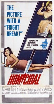 Homicidal movie poster (1961) Poster MOV_f777300e