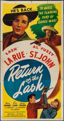 Return of the Lash movie poster (1947) calendar