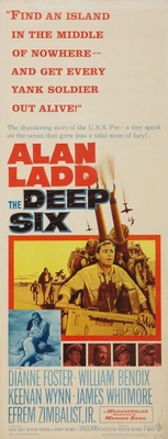The Deep Six movie poster (1958) tote bag
