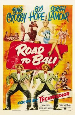 Road to Bali movie poster (1952) poster