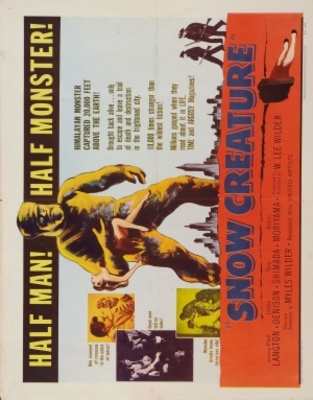 The Snow Creature movie poster (1954) mug