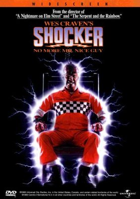 Shocker movie poster (1989) tote bag
