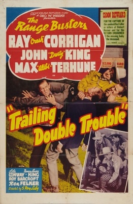 Trailing Double Trouble movie poster (1940) mouse pad