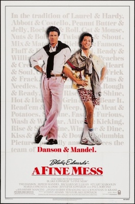A Fine Mess movie poster (1986) Longsleeve T-shirt