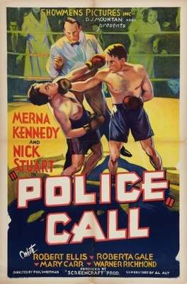 Police Call movie poster (1933) Tank Top