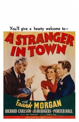 A Stranger in Town movie poster (1943) Mouse Pad MOV_f83eb57a