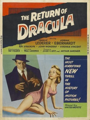 The Return of Dracula movie poster (1958) Tank Top