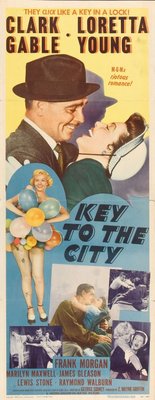 Key to the City movie poster (1950) tote bag