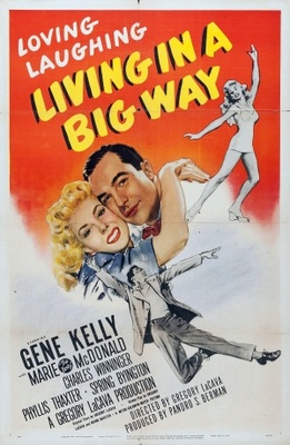 Living in a Big Way movie poster (1947) calendar