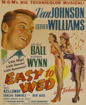 Easy to Wed movie poster (1946) hoodie