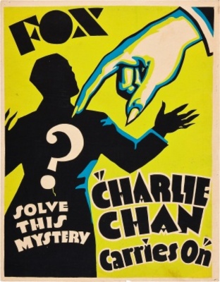 Charlie Chan Carries On movie poster (1931) poster