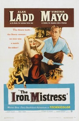 The Iron Mistress movie poster (1952) poster