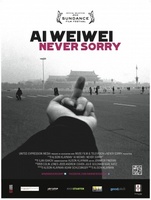 Ai Weiwei: Never Sorry movie poster (2012) t-shirt #MOV_f8e41a06
