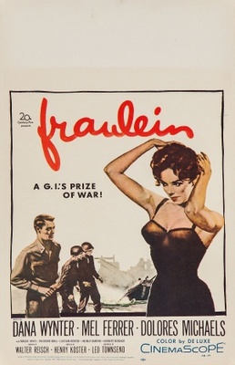 FrÃ¤ulein movie poster (1958) poster
