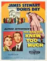 The Man Who Knew Too Much movie poster (1956) t-shirt #MOV_f90d6b62
