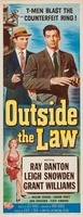 Outside the Law movie poster (1956) t-shirt #MOV_f9258051